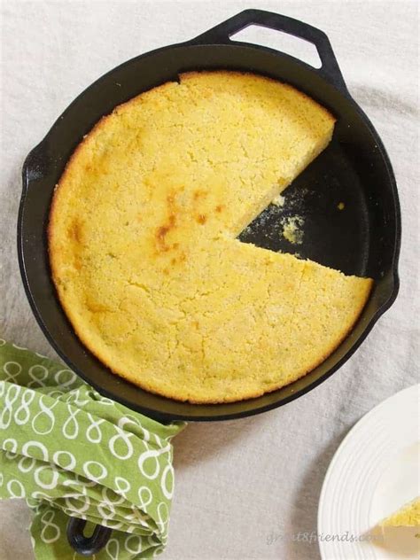 savory-spicy-skillet-cornbread-great-eight-friends image