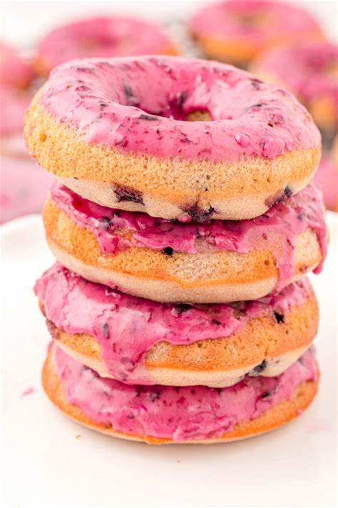 baked-blueberry-donuts-recipe-sugar-and-soul-co image