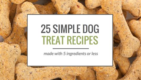 25-simple-dog-treat-recipes-made-with-5-ingredients-or image