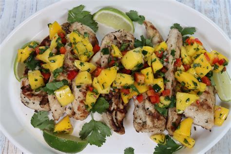 easy-healthy-grilled-chicken-with-mango-salsa-eat image