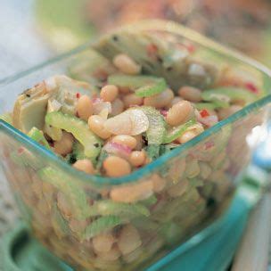 artichoke-and-white-bean-salad-food-channel image