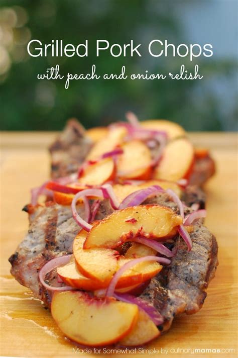 pork-chops-with-peach-and-onion-relish-somewhat image