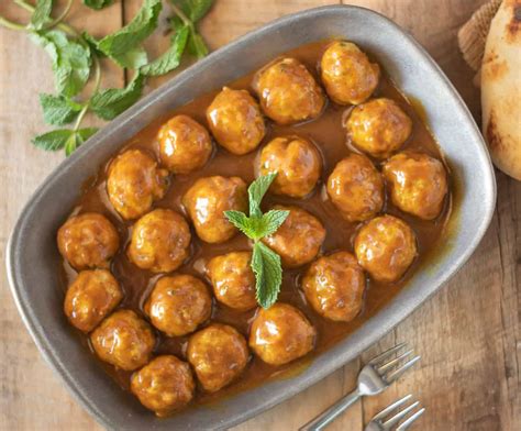 mini-indian-meatballs-with-curry-coconut-sauce image