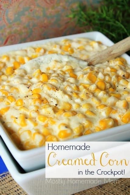creamed-corn-recipe-in-the-crockpot-mostly image