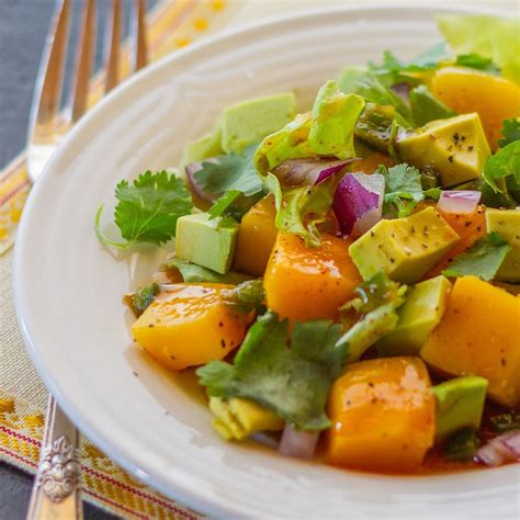 avocado-and-mango-salad-recipe-food-wine image