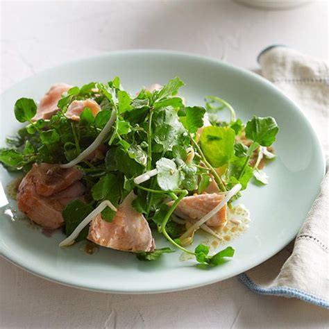 asian-watercress-salad-with-salmon-recipe-eric-ripert image