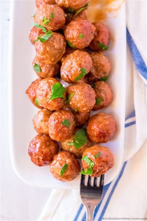 slow-cooker-bbq-pineapple-meatballs-kitchen-fun-with image