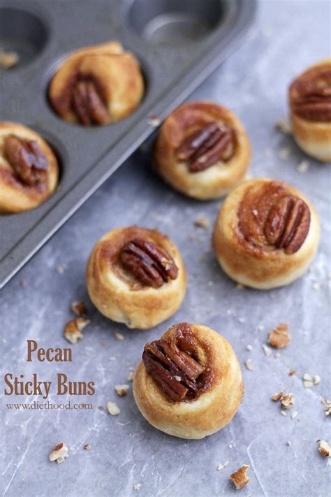 mini-pecan-sticky-buns-recipe-diethood image