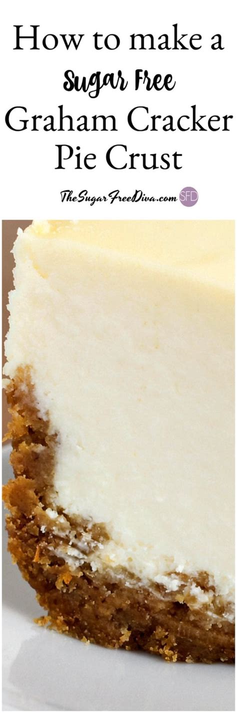how-to-make-a-sugar-free-graham-cracker-pie-crust image