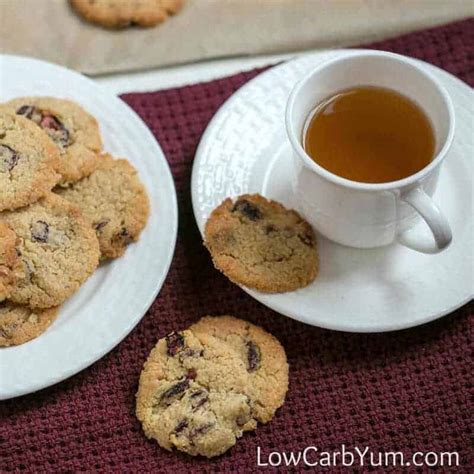 almond-flour-cookies-with-cranberries-and-walnuts image