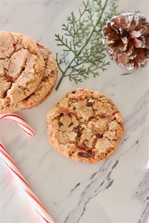 festive-chocolate-chip-candy-cane-cookies image