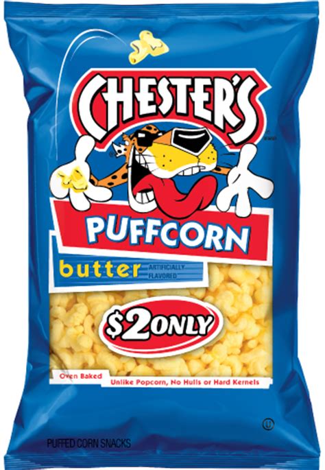 chesters-butter-flavored-puffcorn-snacks-fritolay image