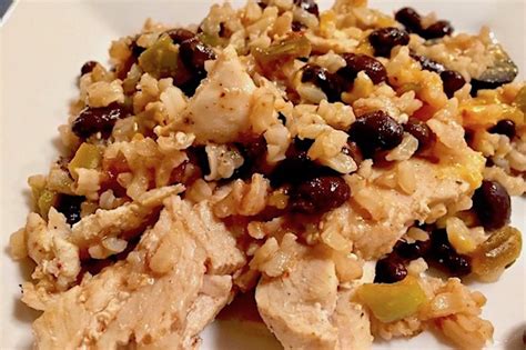 chicken-black-bean-casserole-healthy-comfort-food image