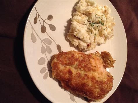 feta-and-bacon-stuffed-chicken-with-onion-mashed image