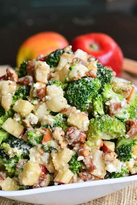 pear-apple-broccoli-salad-will-cook-for-smiles image