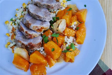 pork-tenderloin-with-butternut-squash-and-apples image
