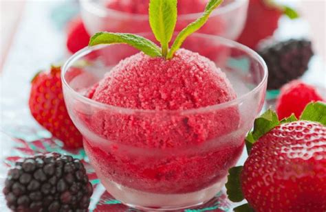 mixed-berry-sorbet-recipe-sparkrecipes-healthy image