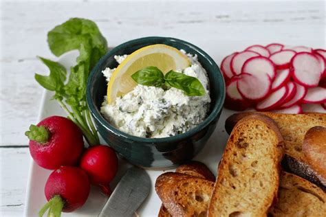 cheese-and-herb-spread-family-food-on-the-table image