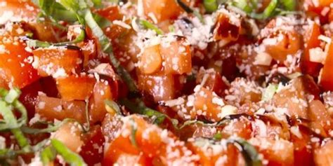 best-party-bruschetta-recipe-party-appetizer-recipes-delish image