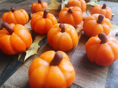 how-to-make-marzipan-pumpkins-three-olives-branch image