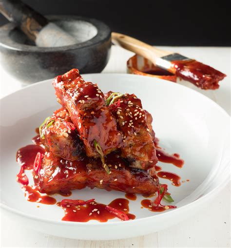 korean-pork-ribs-with-gochujang-glaze-glebe-kitchen image
