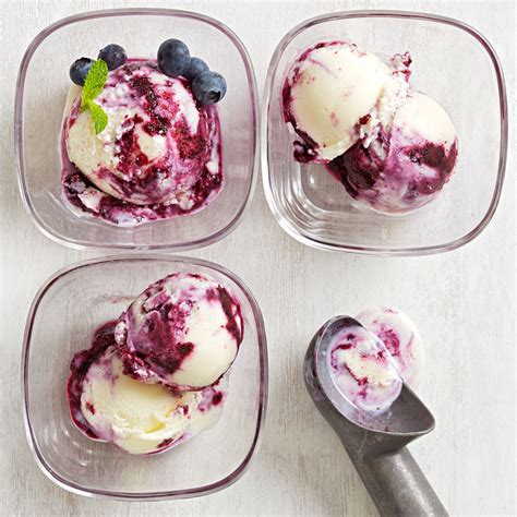 blueberry-swirl-buttermilk-ice-cream-recipe-eatingwell image