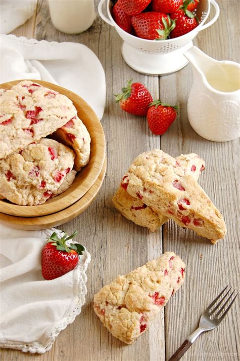 strawberries-cream-scones-the-kitchen-mccabe image