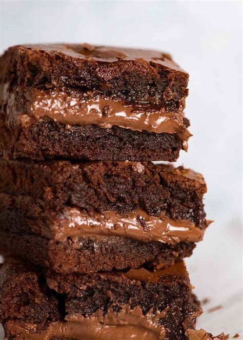 outrageous-nutella-brownies-recipetin-eats image