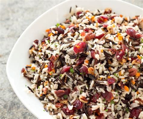wild-rice-pilaf-with-pecans-and-dried-cranberries image