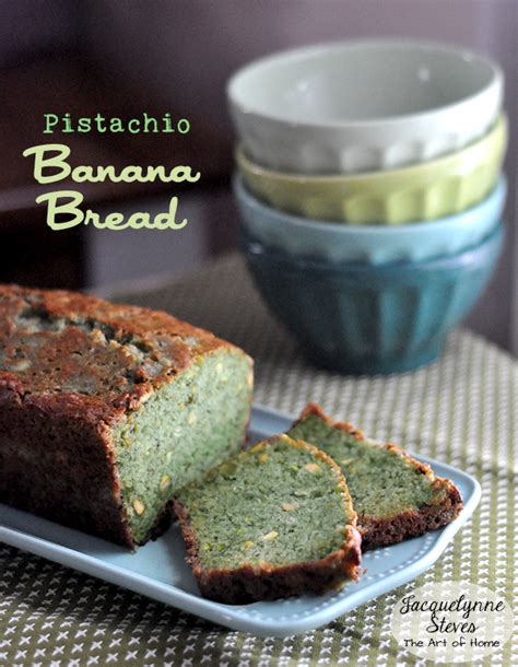 st-patricks-day-pistachio-banana-bread image