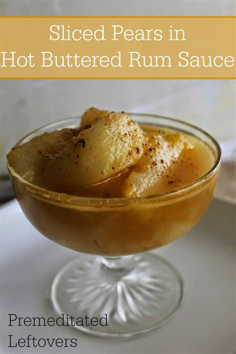 pears-in-hot-buttered-rum-sauce image
