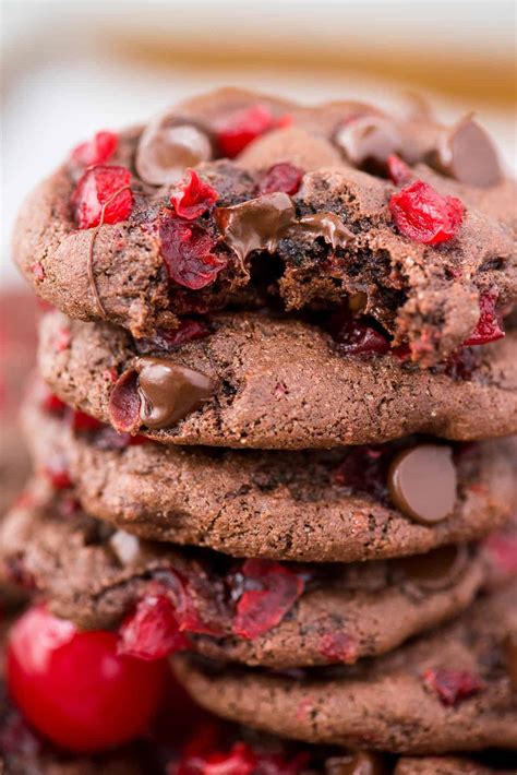 black-forest-cookies-chocolate-cherry-cookies-no image