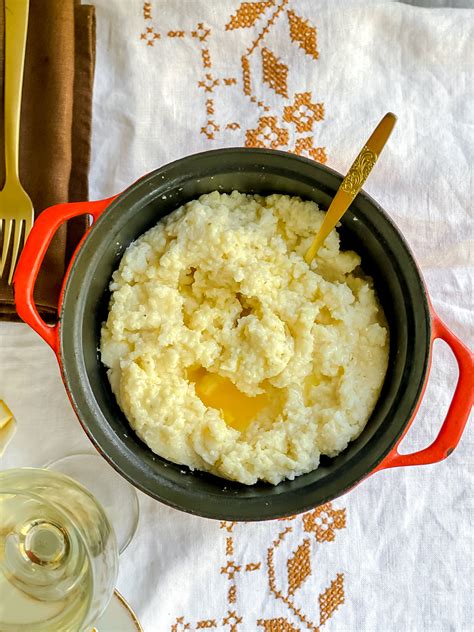 roasted-garlic-cheese-grits-lifes-personal-chef image