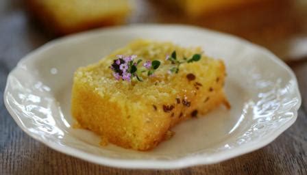 lemon-and-thyme-cake-recipe-bbc-food image