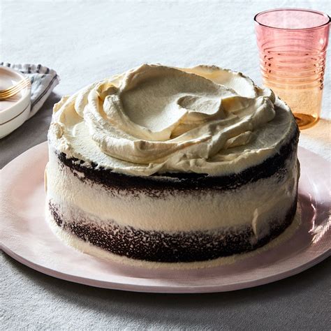 chocolate-cake-with-whipped-cream-frosting-food52 image