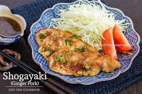 ginger-pork-shogayaki-video-豚の生姜焼き-just-one-cookbook image