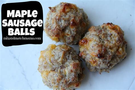 maple-sausage-balls-recipe-mix-match-mama image
