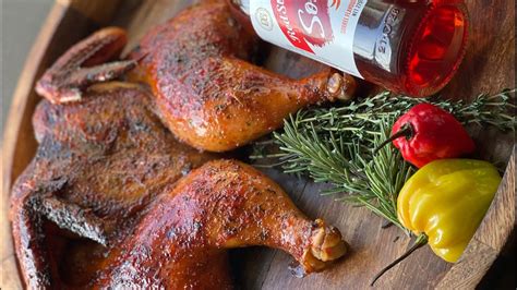 red-stripe-sorrel-beer-glazed-roast-chicken image
