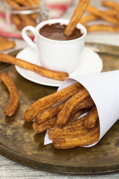 churros-con-chocolate-spanish-breakfast-favorite image
