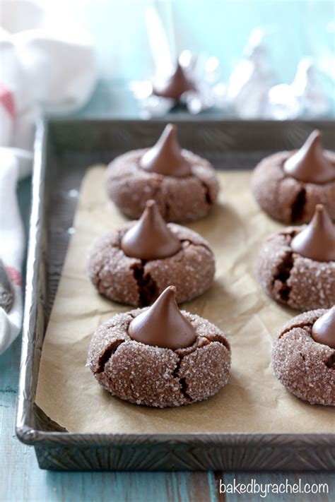 chocolate-kiss-cookies-baked-by-rachel image