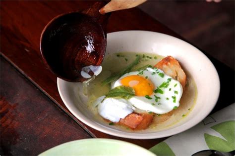 provenal-garlic-soup-with-poached-egg-keeprecipes image