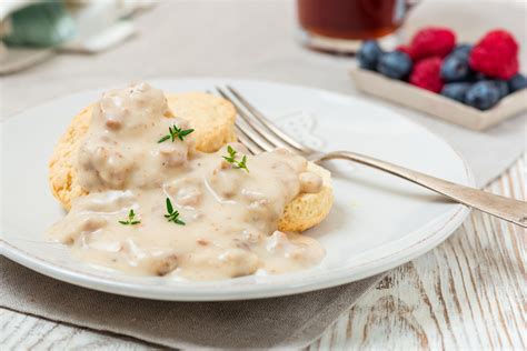 classic-southern-sausage-gravy-recipe-the-spruce-eats image