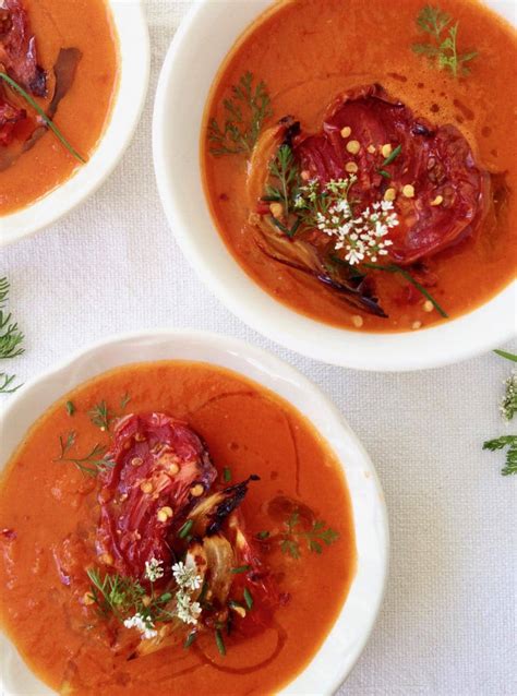 roasted-heirloom-tomato-soup-recipe-veggie-society image