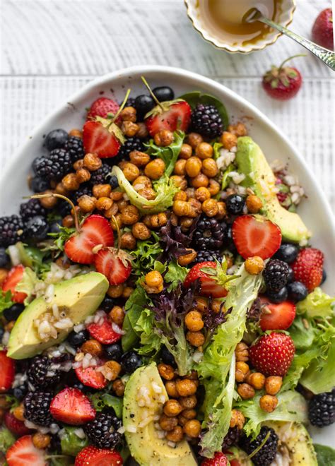 triple-berry-salad-with-cinnamon-crunch-chickpeas image