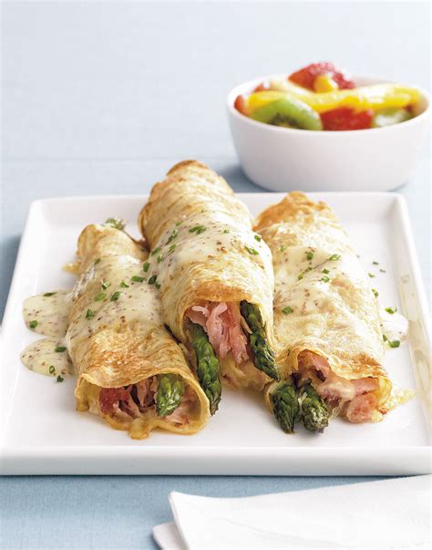 ham-asparagus-swiss-cheese-crpes-with-mustard image