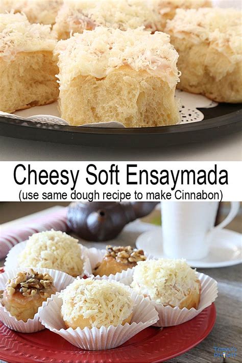 super-soft-ensaymada-recipe-cheesy-sweet-rolls image