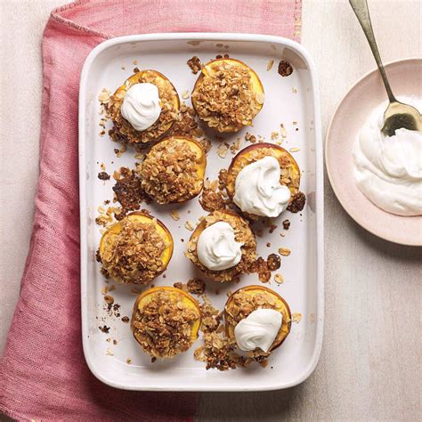 baked-peaches-with-almond-crisp-topping image