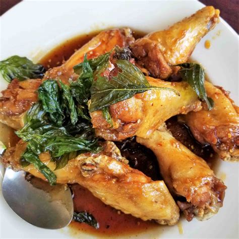 baked-thai-basil-chicken-wings-healthy-thai image