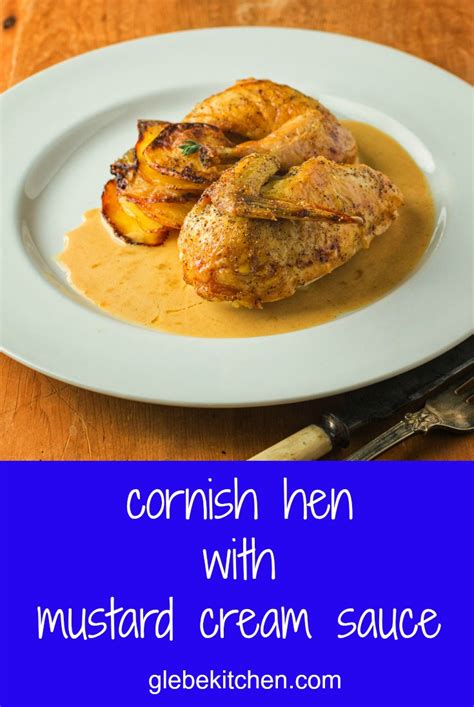cornish-hen-with-mustard-cream-sauce-glebe-kitchen image