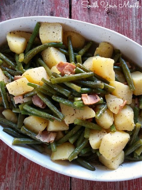 southern-style-green-beans-potatoes-south-your image